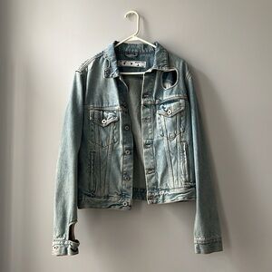 Off white denim jacket